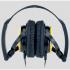 Genius Headsets { Yellow color / foldable / built in MIC / omni directional microphone / 40 mm unit driver } HS – 410F